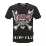 t shirt philipp plein homme originale  fly skull star